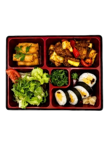 416. Malaysisches Hähnchen Bento
