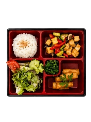 419. Weißer Tofu Bento
