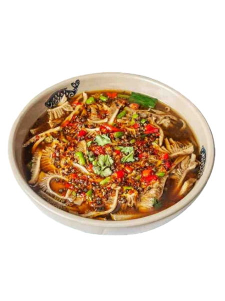 Beef Tripe with fresh green pepper