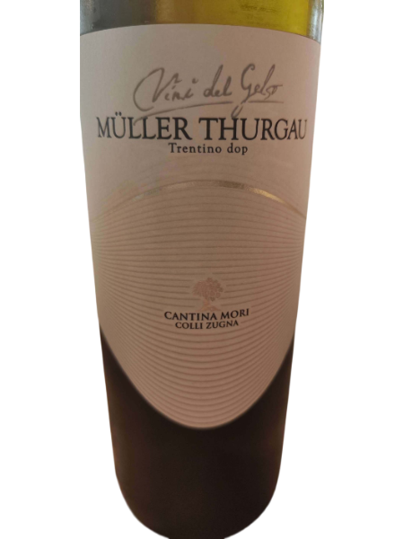 114. Muller Thurgau Trentino Dop - Mori Colli Zugna 750ml