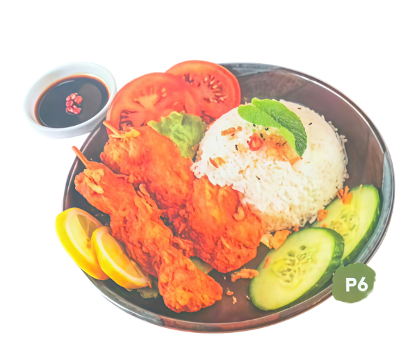 P6. Brochettes de poulet à la citronnelle