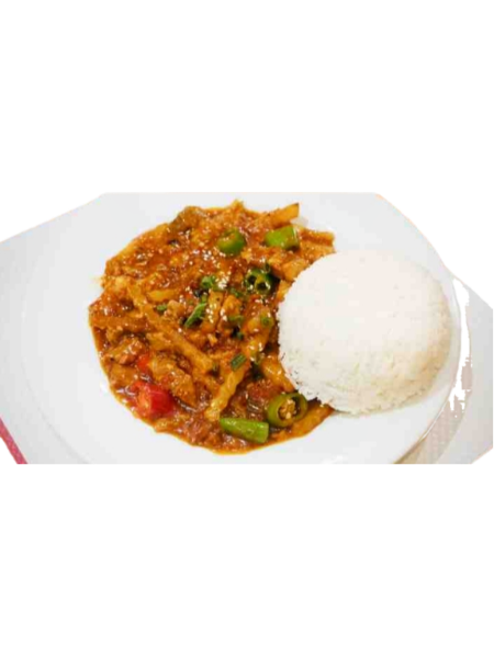 Spicy braised beef brisket