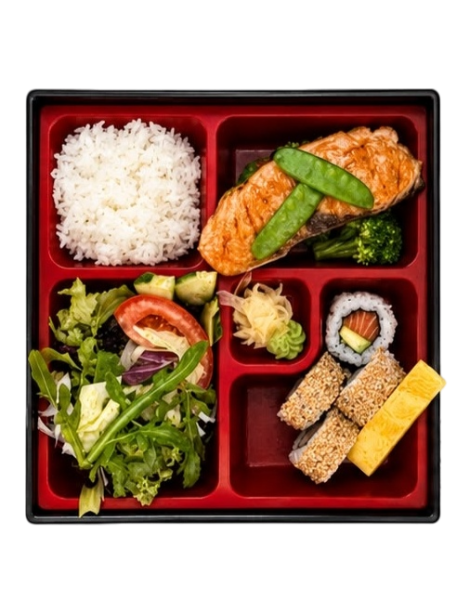 403. Lunch Bento Lachs