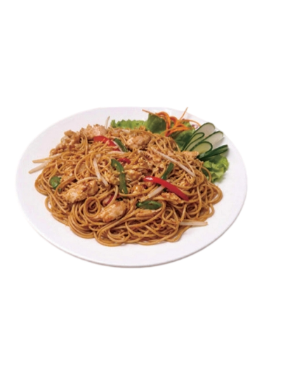 N2. Nouilles sautées aux crevettes