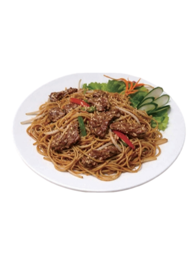 N1. Nouilles sautées au bœuf