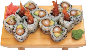 MENU CALIFORNIA TEMPURA