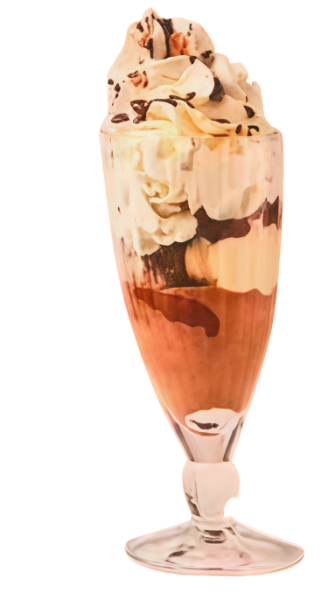 D9. Coupe de glace café liégeois