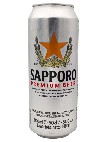 109. BIRRA SAPORO GIAPPONESE 500ml