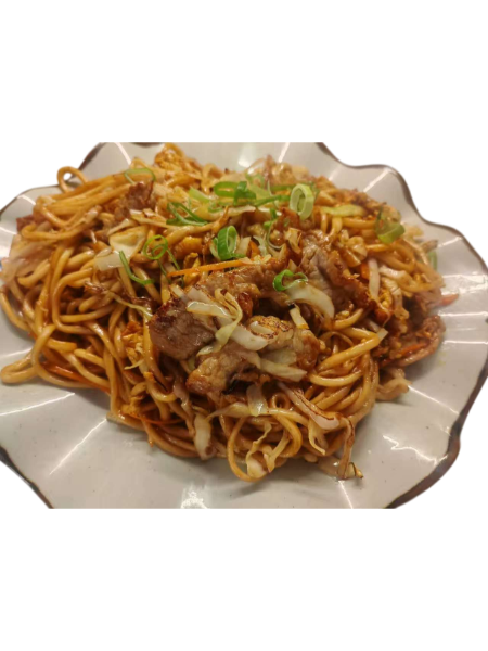 28. RAMEN SALTATO CON MANZO
