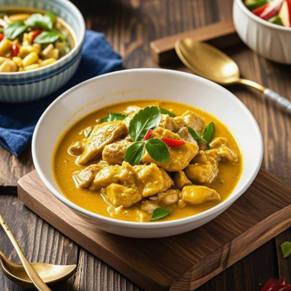 33A. Poulet au curry