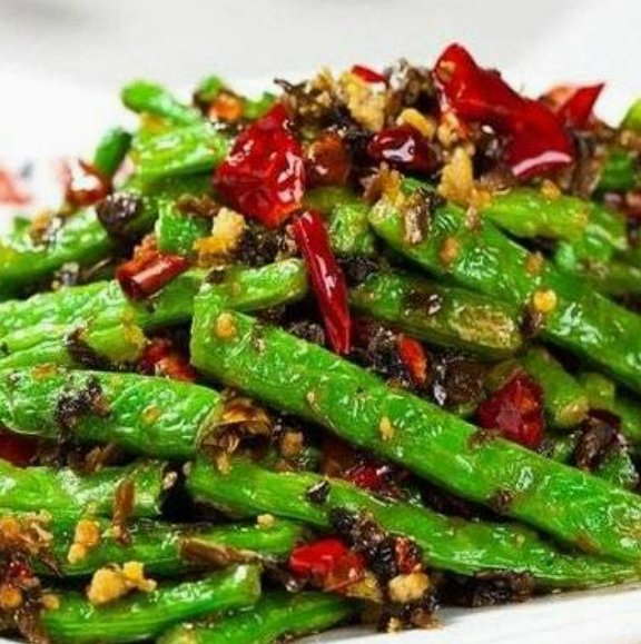 A23. Haricots verts sautés🌶️