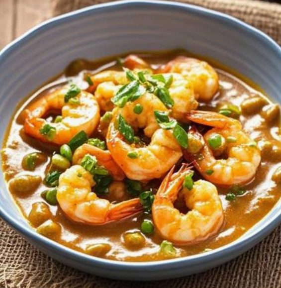 33D. Crevettes au curry