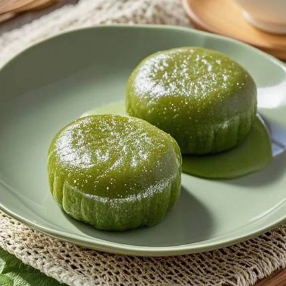 95. Mochi thé vert (2pcs)