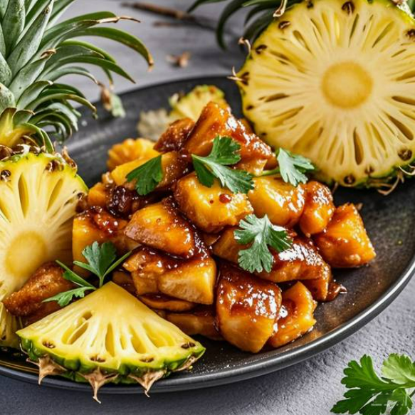 31A. Poulet à l'ananas