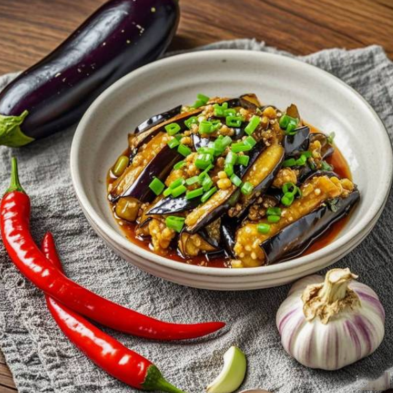 55. Aubergines à la mode Sichuan🌶️