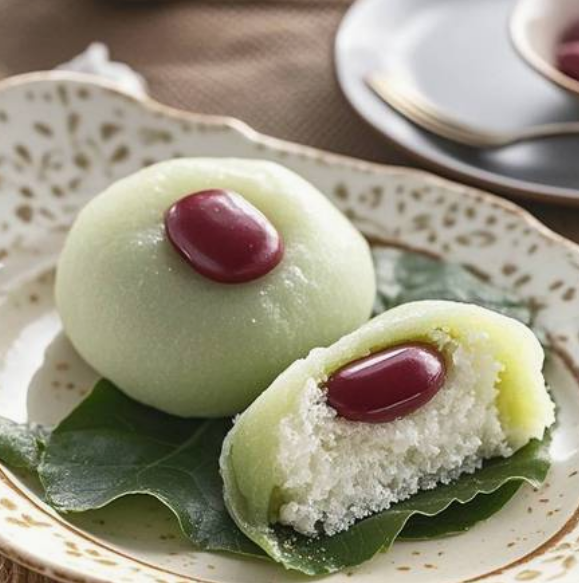 97. Mochi haricots rouge (2pcs)