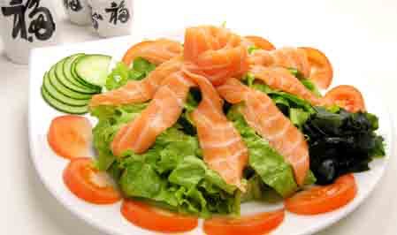 SC4 Salade de saumon 
 et concombre