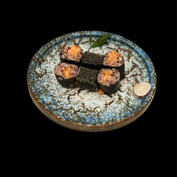 142. Black sake hosomaki