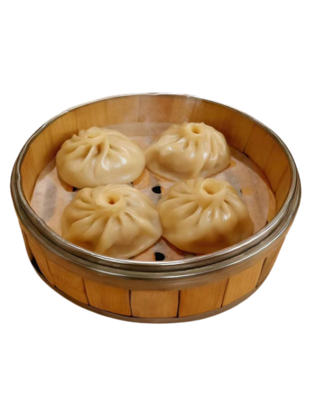 PORC ET POIREAUX (4P) 猪肉大葱小笼包