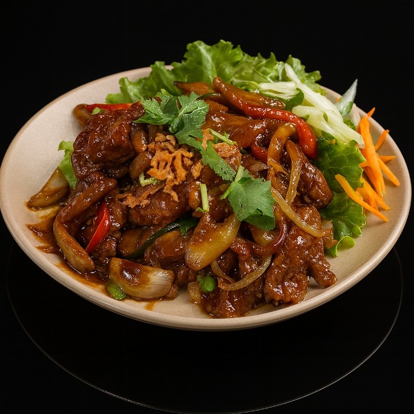 45A. Boeuf aux oignons