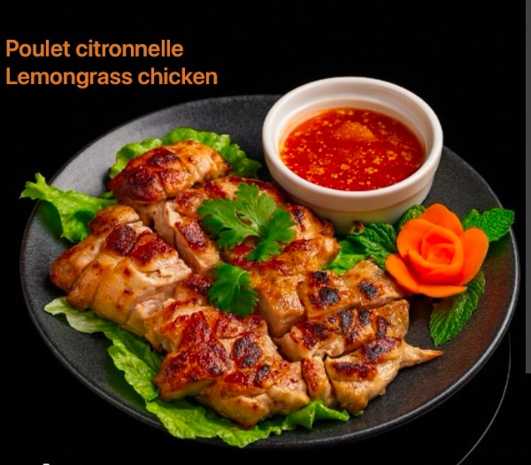 34A.Poulet grillé citronnelle