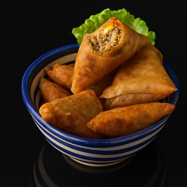 20B. Samoussa thai au boeuf ou aux légumes