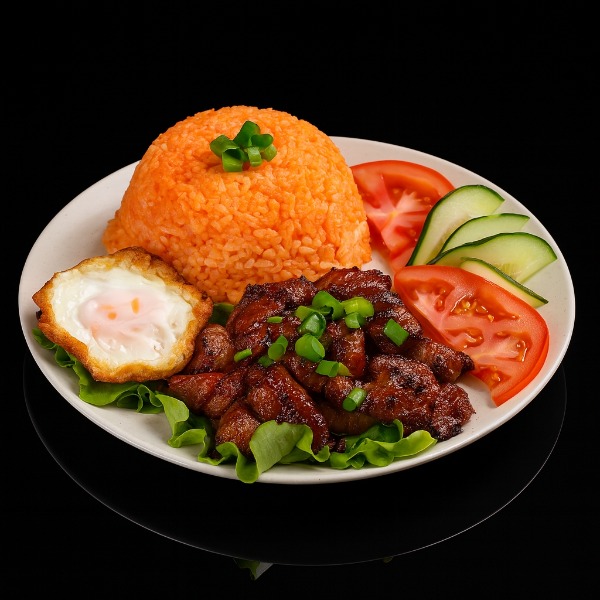 90. Loc lac (boeuf au riz à la tomate)