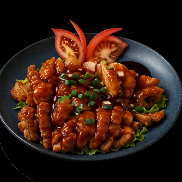 34. Poulet croustillant