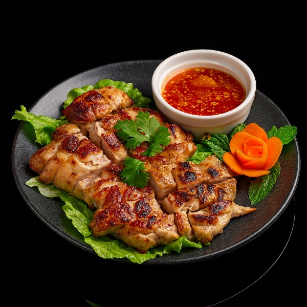 34A.Poulet grillé citronnelle