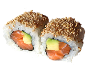 9. SAKE AVOCADO ROLL saumon, avocat