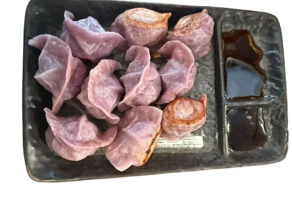R4. Raviolis poulet (violet/chou violet) 10 pièces