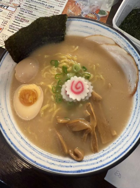 RA1. Tonkotsu Bouillon de porc-Chashu de porc