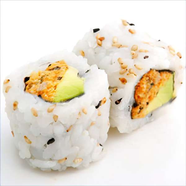 606. California unagi roll anguille avocat