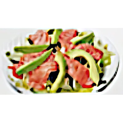 Salade au saumon