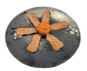 06D Carpaccio de saumon (sauce yuzu)