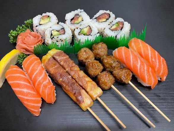 D. Menu sushi brochette mix ( B1,B5,C1,S2*2)