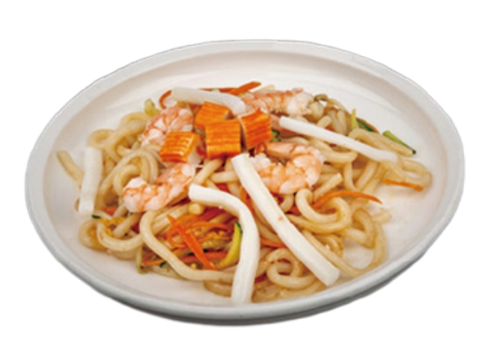 49. YAKI UDON CON FRUTTI DI MARE 海鲜乌豆面