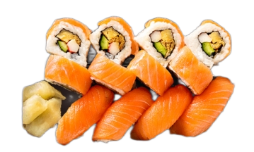 SUSHI MISTO DI SALMONE 11PZ