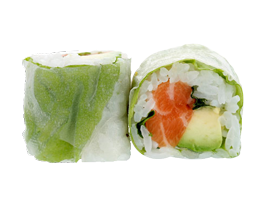 T23. Printemps Roll Saumon avocat 6pcs