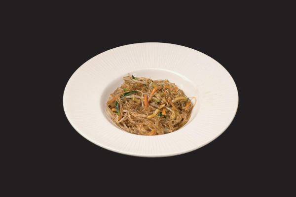 164. Spaghetti di soia con verdure