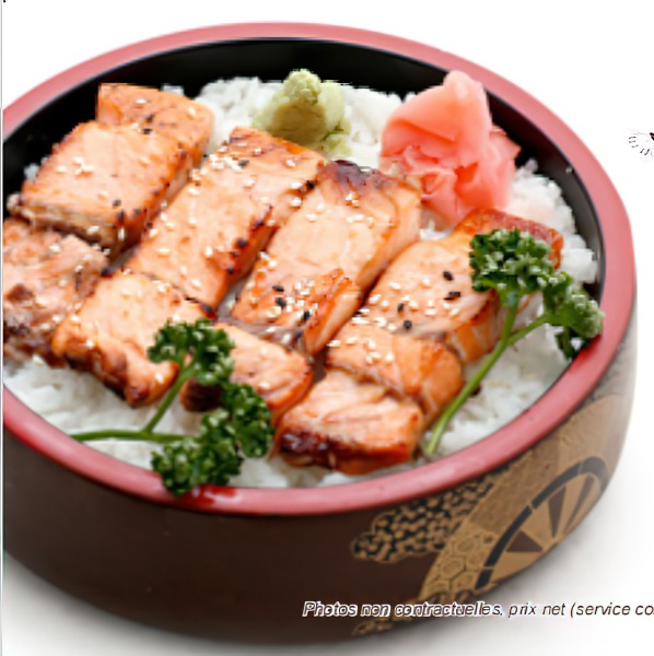 C05. Chirashi saumon grillé