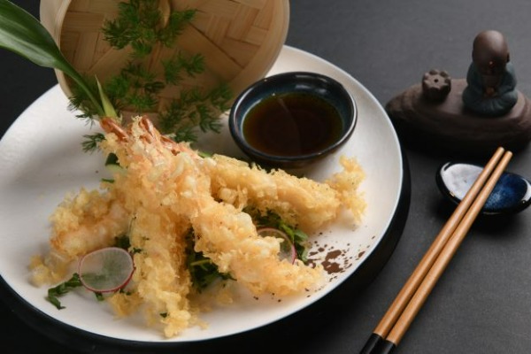 110. *Tempura di gamberi