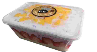 芒果草莓紫薯奶油盒子