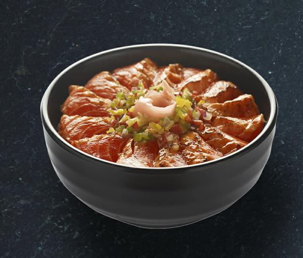 Chirashi tataki de saumon