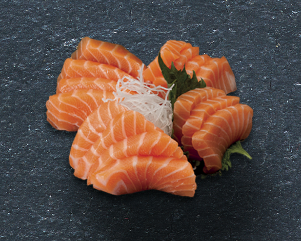 Sashimi saumon(14 tranches)