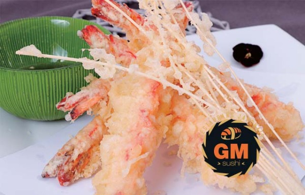 P6. Plat tempura crevette