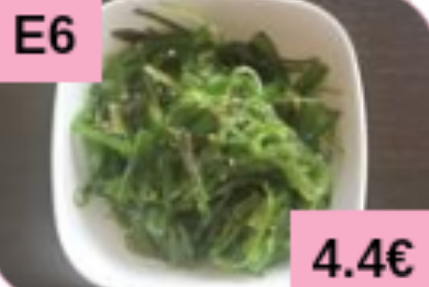 E6. Salade wakame