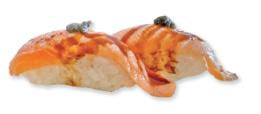 114. Nigiri salmon tartufo #