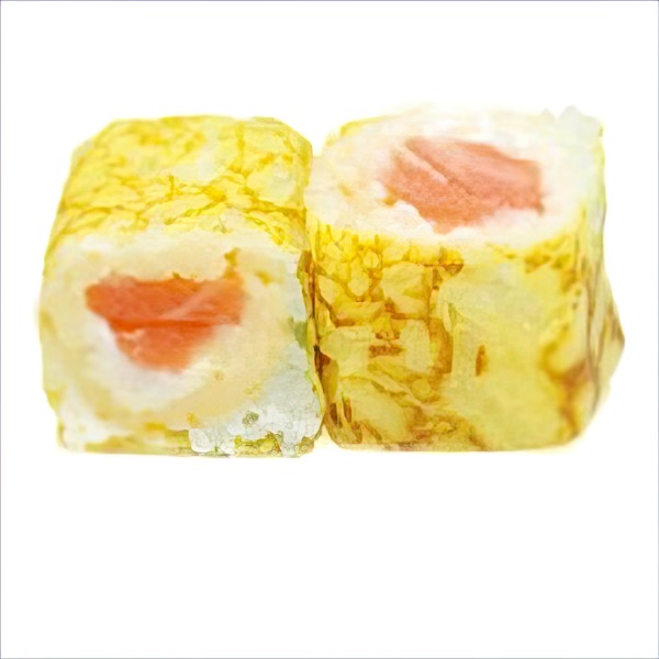 Egg maki saumon cheese