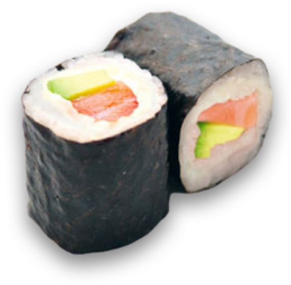 Maki avocat saumon